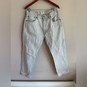 Levi's‎ Men's Light Gray Relaxed Jeans size 33